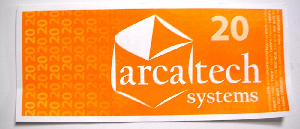 ARCA TEST NOTES 5 OF EACH DENOMINATION!!