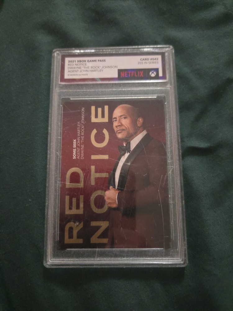 Xbox Game Pass Red Notice Card #042