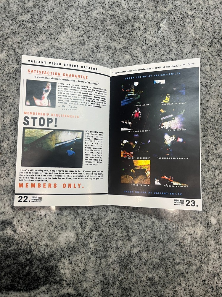 Manhunt PS2 Manual