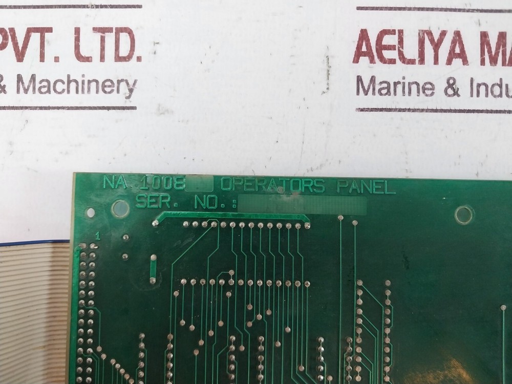 NORCONTROL NA 1008.3 Operator Panel PCB Card HA 220447 A/A/
