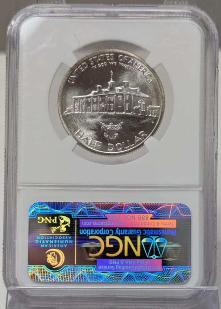 1982 D George Washington Commemorative Half Dollar NGC MS 66