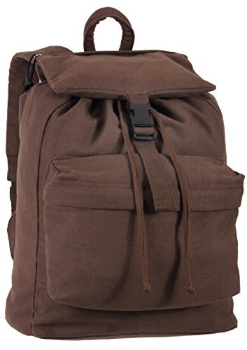 Rothco Earth Brown Canvas Day Pack - 2371