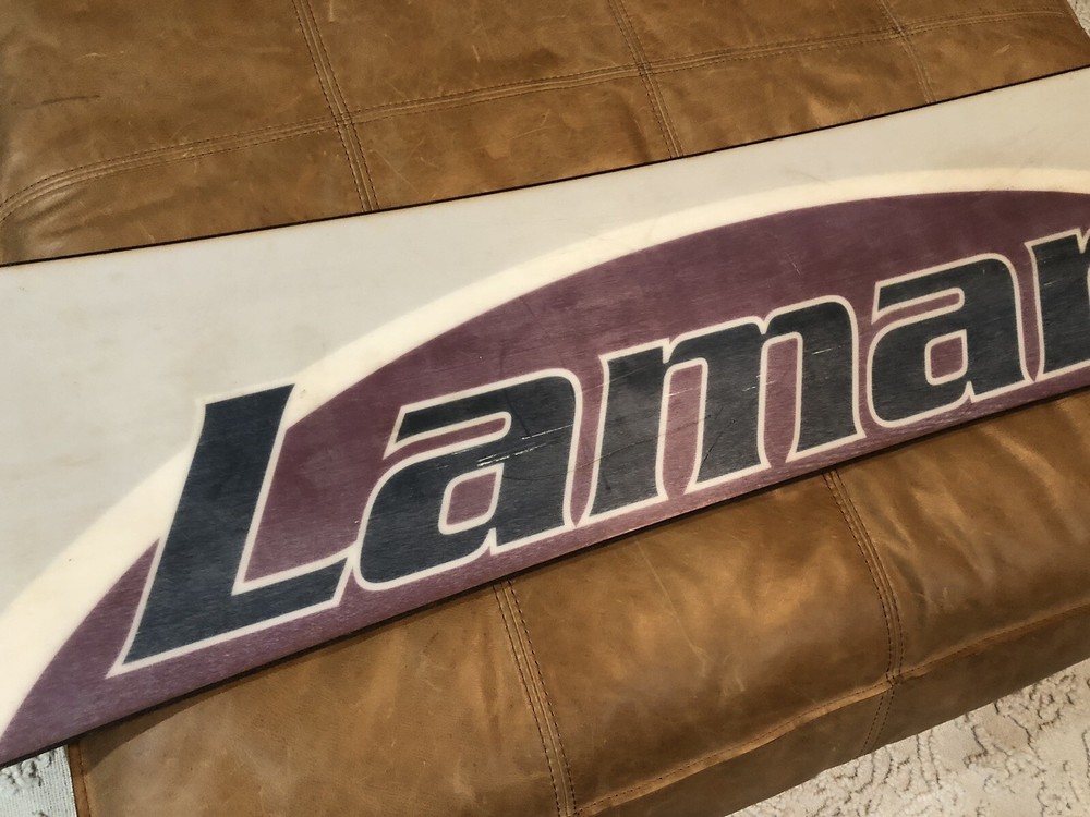 Vintage Lamar Snowboard Genuine
