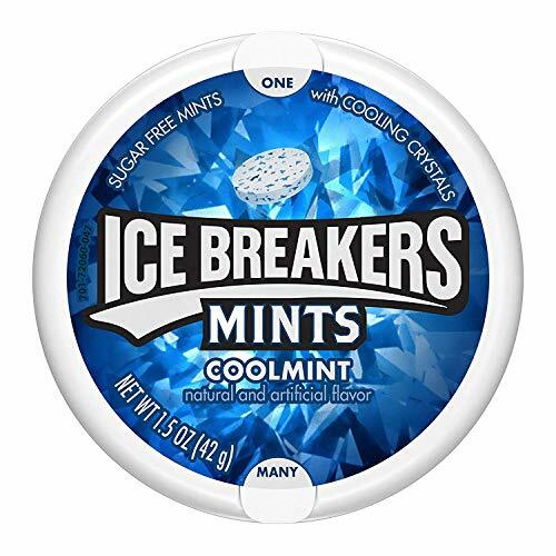 ICE BREAKERS Sugar Free Mints, Coolmint, 1.5 Ounce (Pack of 8)