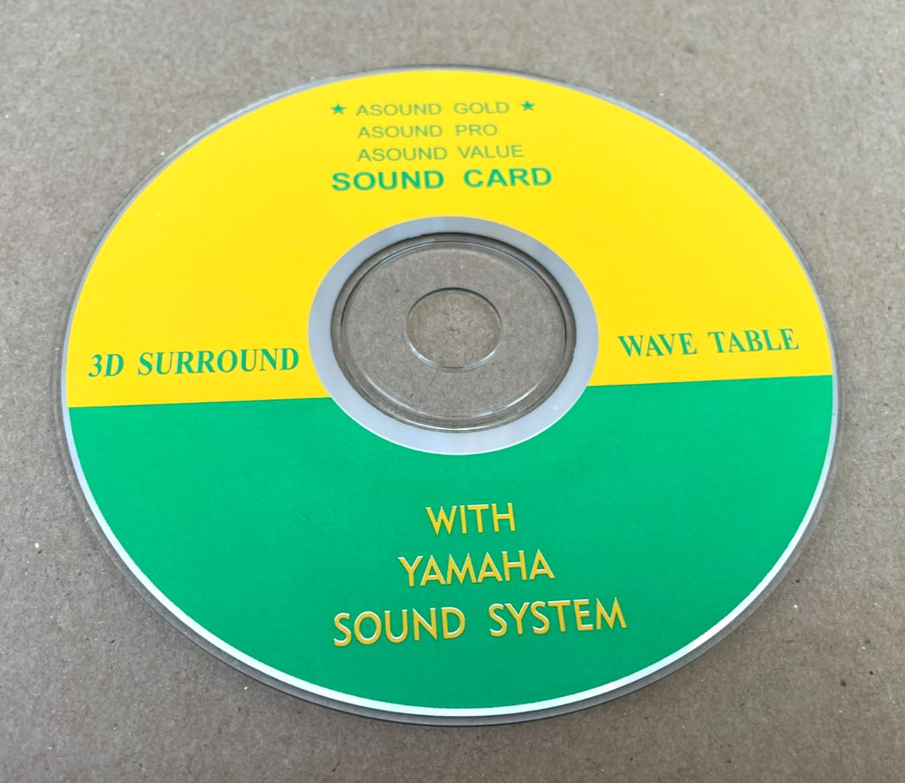 Asound Gold Pro Value Sound Card PC Sofware