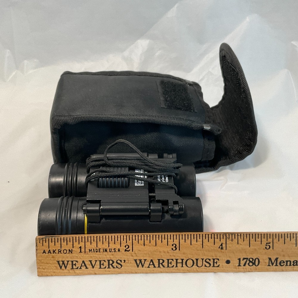 GroBartiG Germany Night Working Binoculars Fully Coated Optics w/ Pouch Untested