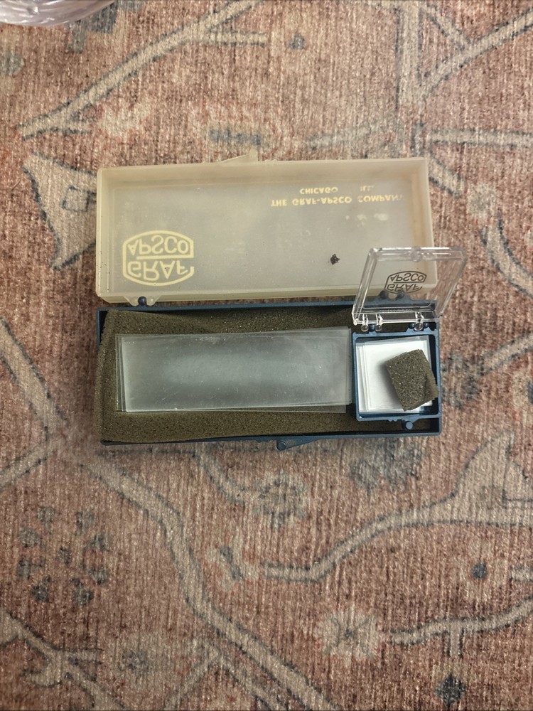 Vintage Microscope Slides