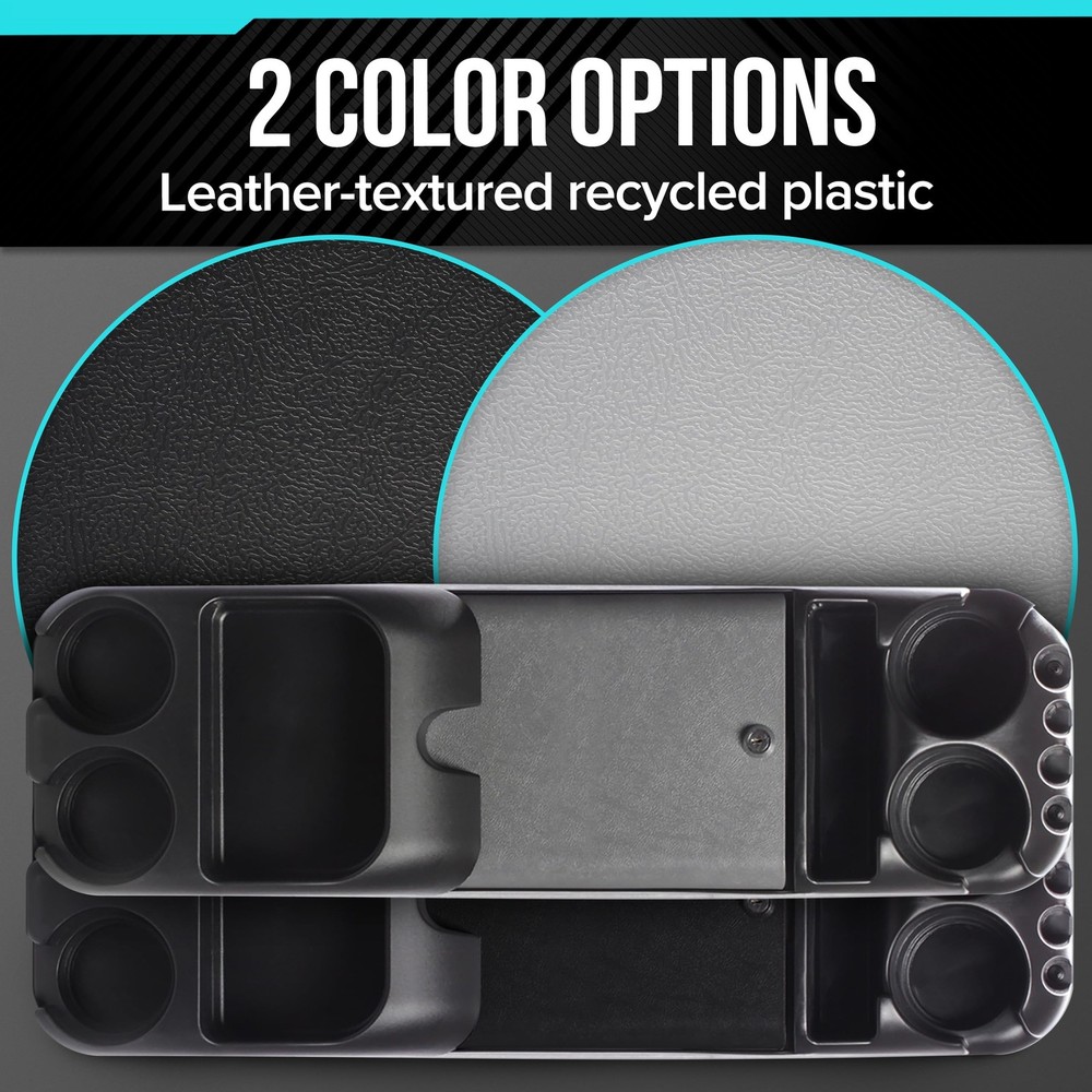 Center Console for Minivans, SUVs, Middle Van Console, Extra Cup Holders, Lar...