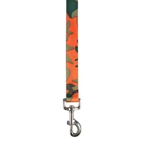 Camo Dog Lead - Orange