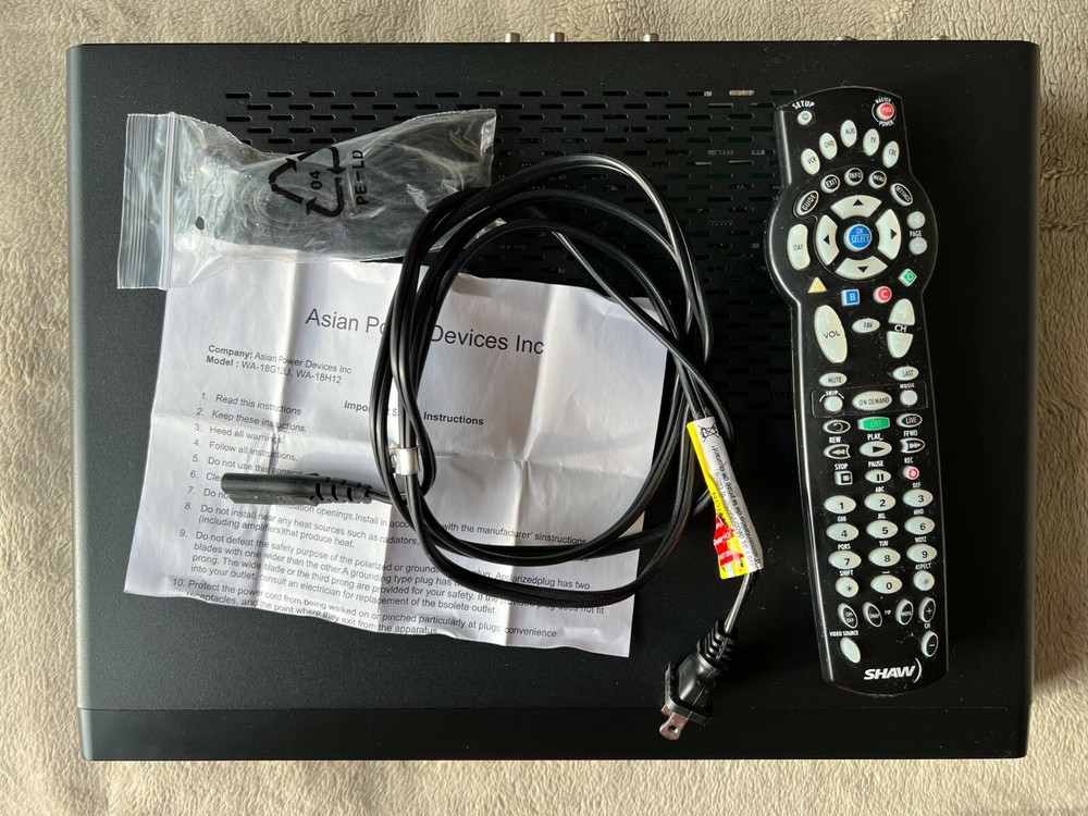 Shaw HD Terminal Shaw Pace Summit (DC758D)