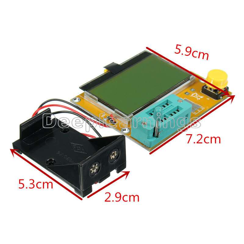 LCR-T4 ESR Meter Transistor Tester Diode Triode Capacitance SCR Inductance