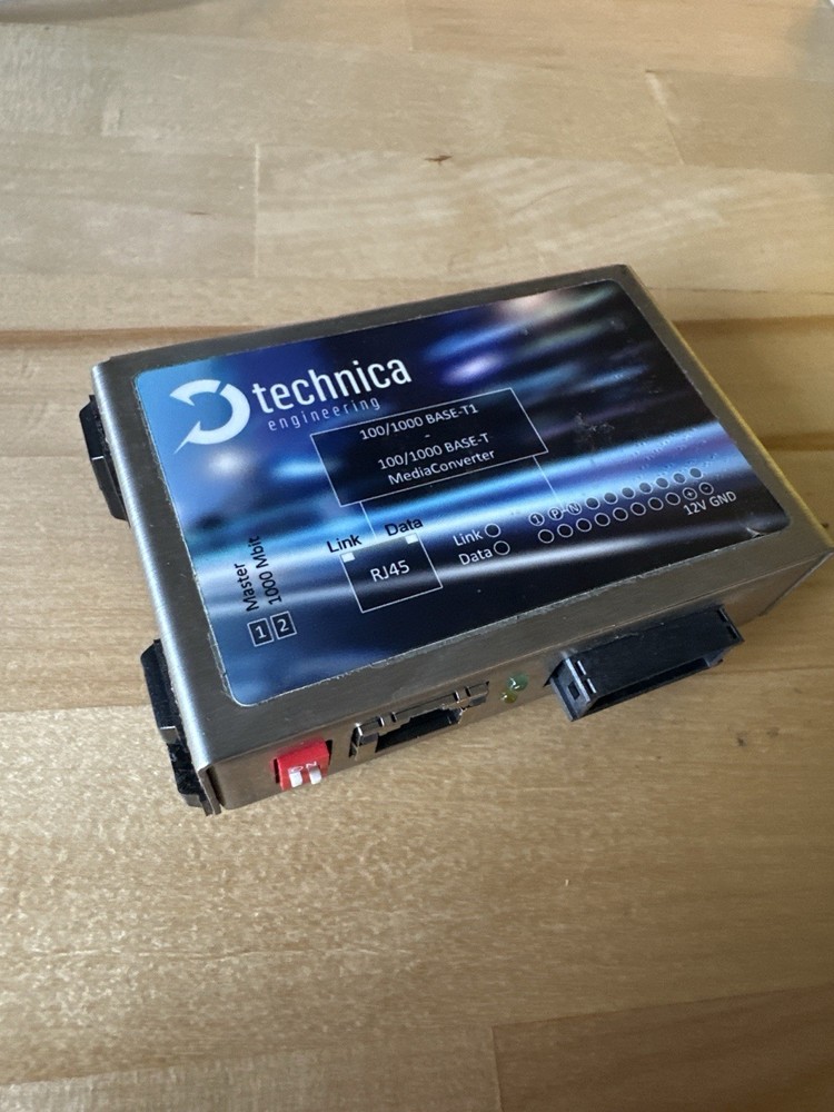 Technica Engineering 100BASE-T1 / 1000BASE-T1 Ethernet Media Converter