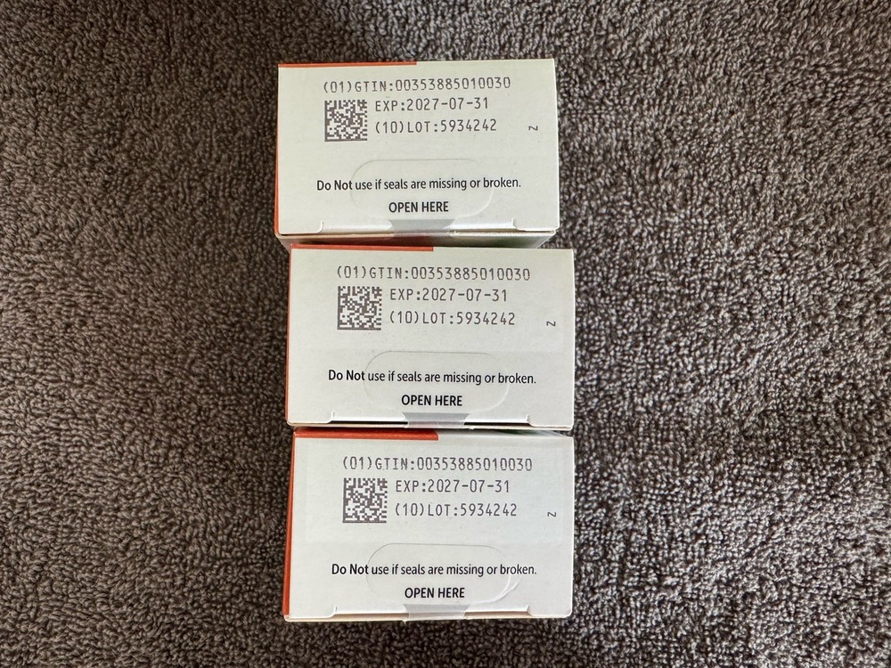 21 Boxes One Touch Verio Test Strips exp. 2027