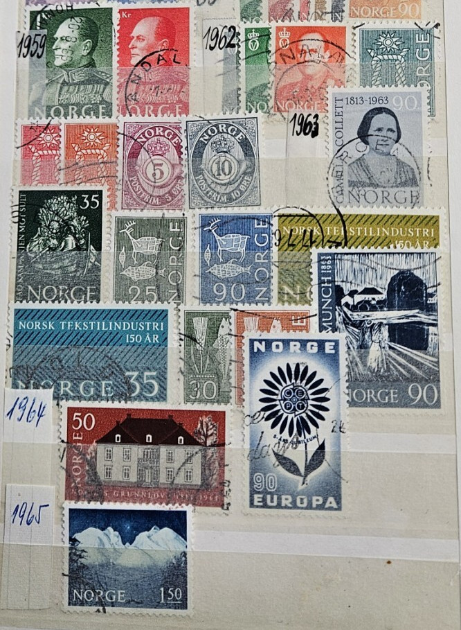 Norway Small Collection Used, VF (XG05)