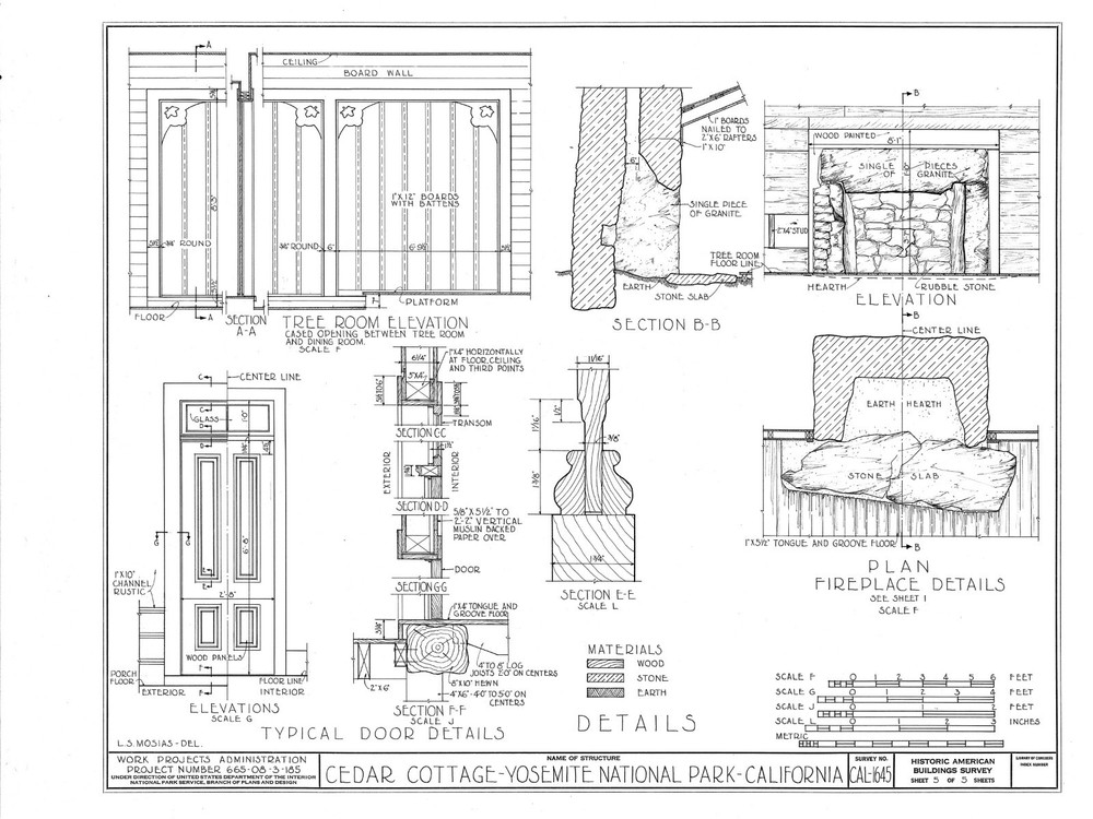 Craftsman Style Mountain Lodge, architectural prints, flexible floor plan