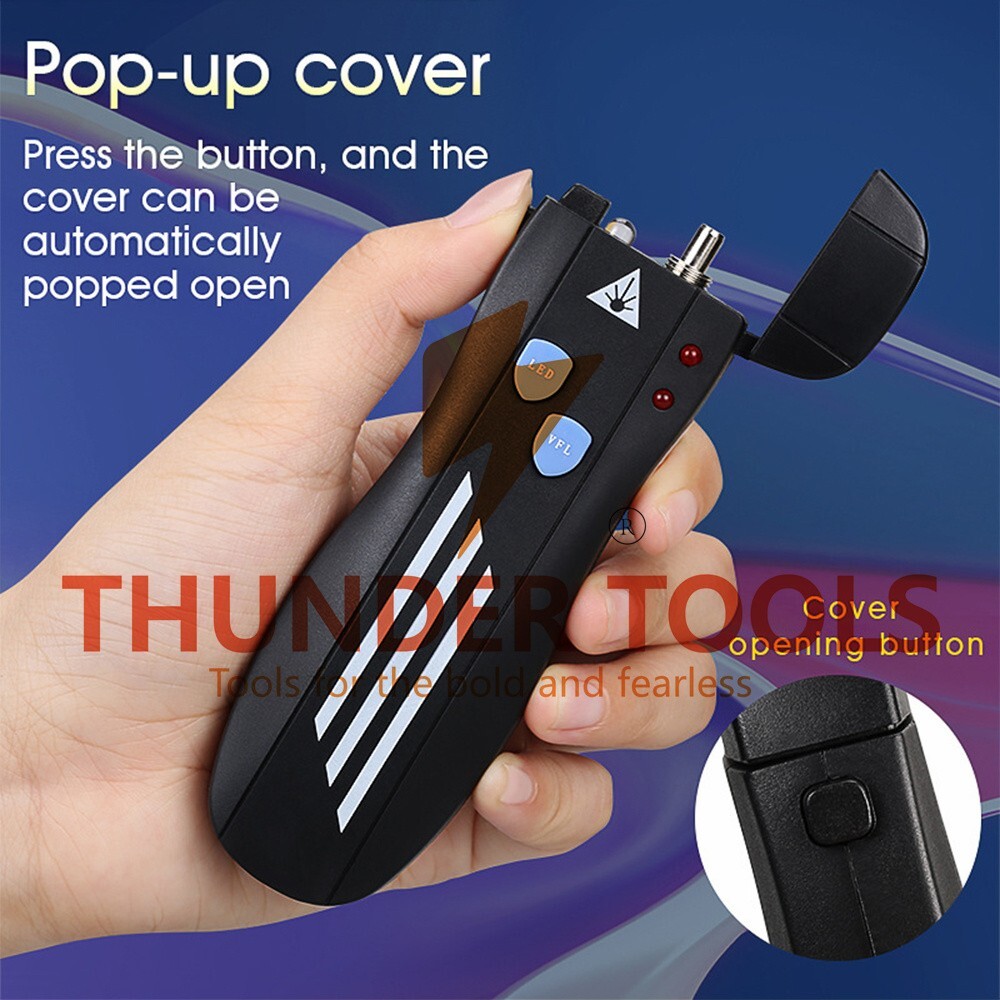 Thunder Tools AUA-5G 1mW Visual Fault Locator Kit with 2.5mm Universal