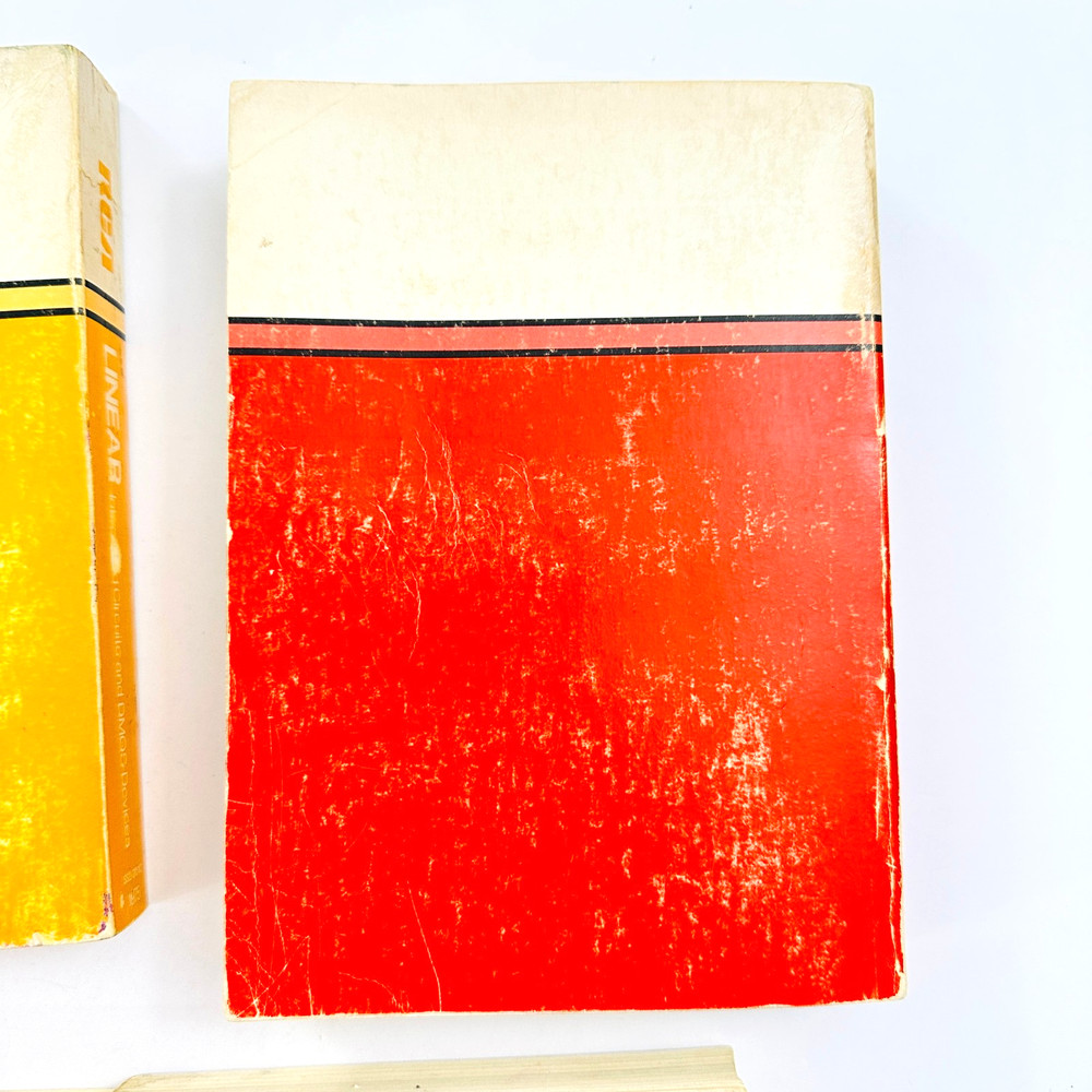 4 RCA Databooks 1974 Power Transitor, Thyristers Rects, COS/MOS, Linear Circuits