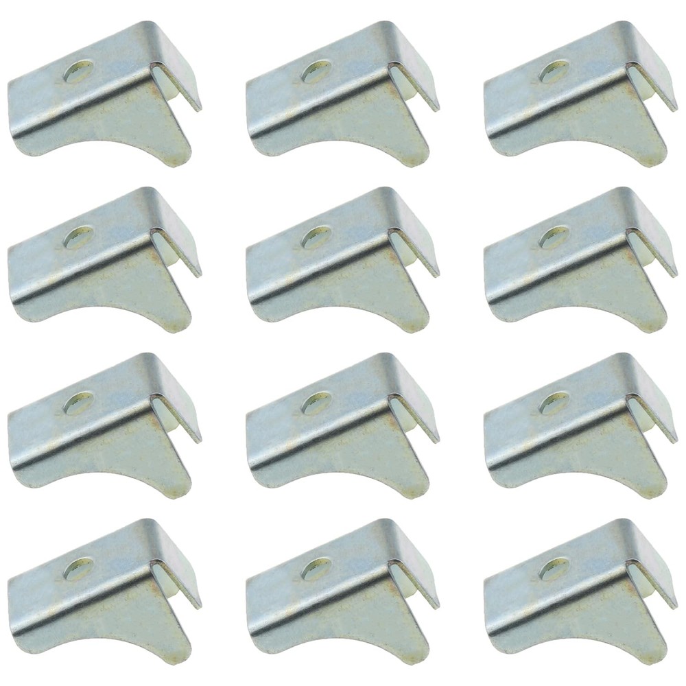 12PCS Removable Metal Shelf Support Clips Shelf Replacement Clip Suitable for...