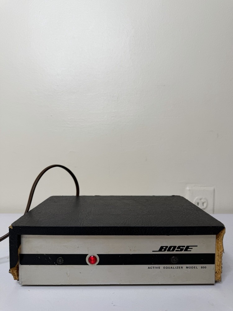 Bose Model 800 Active Equalizer Vintage Preamp Powers On As-Is