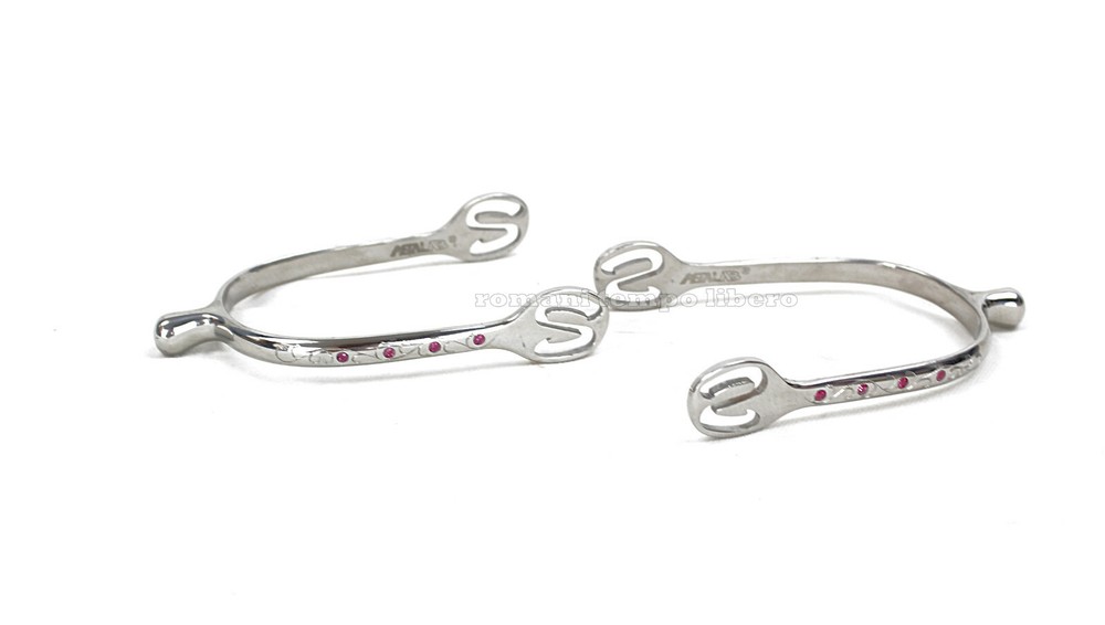 SPERONI DONNA CON STRASS METALAB
