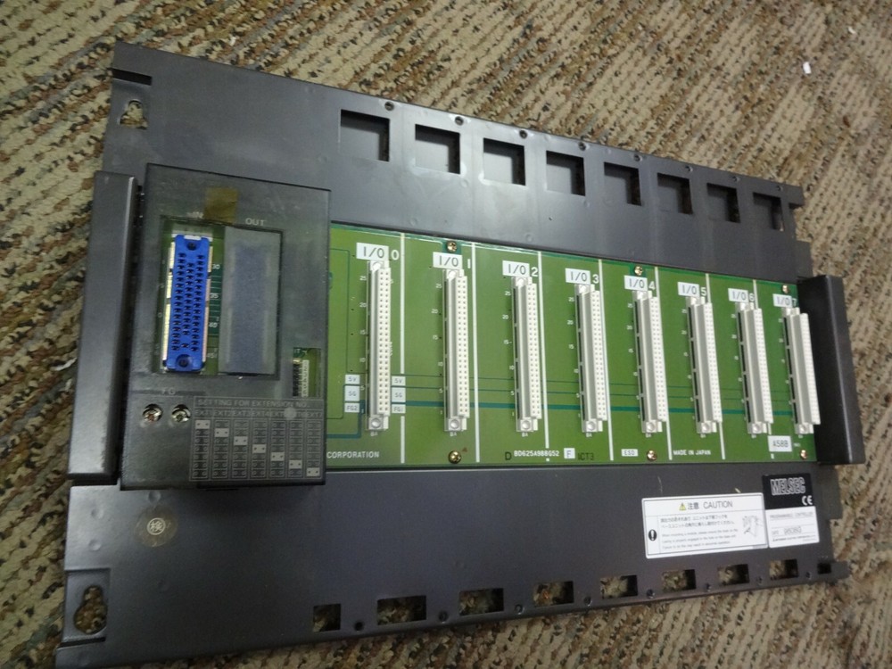 Mitsubishi Electric Bd625a988g52 A58b Programmable Controller Chassis Rack