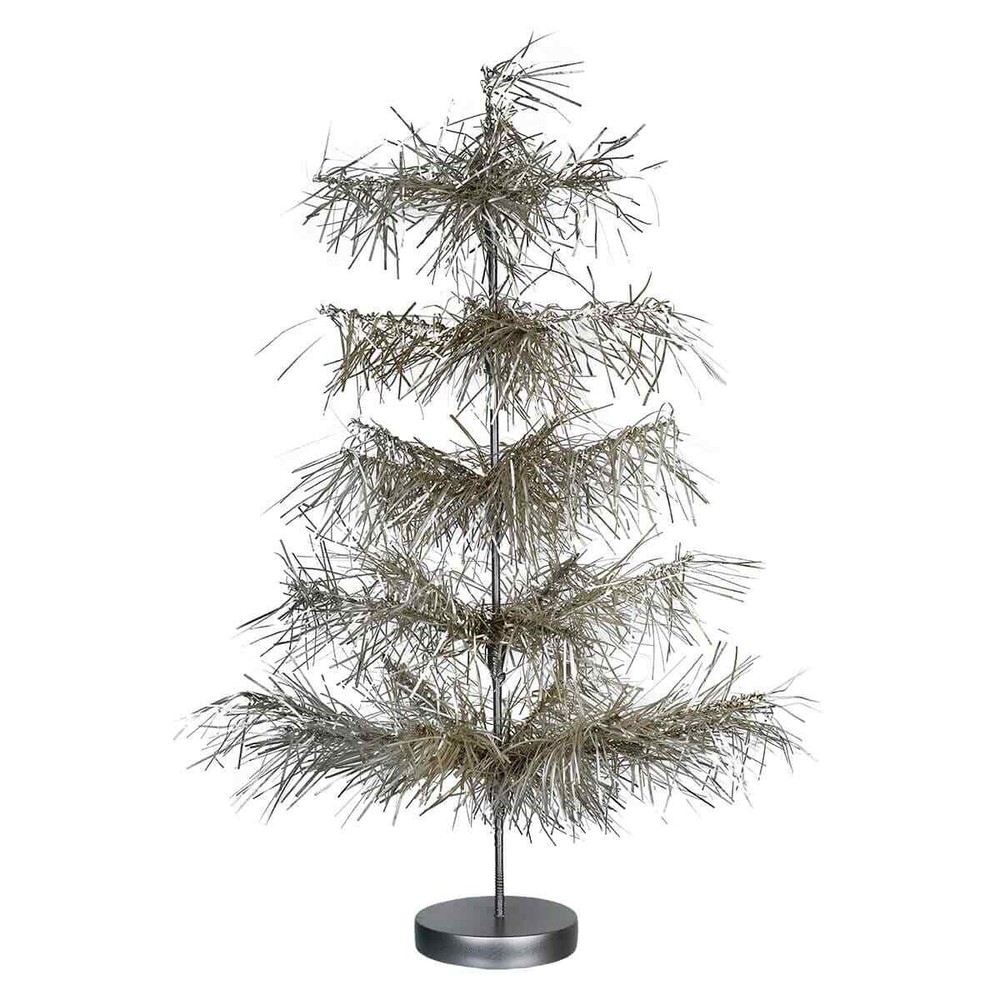 18" Icicle Shiny Trim Tree