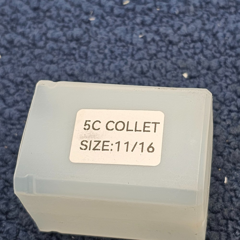 11/16" 5C Round Collet Hardened Machining Turning High Precision