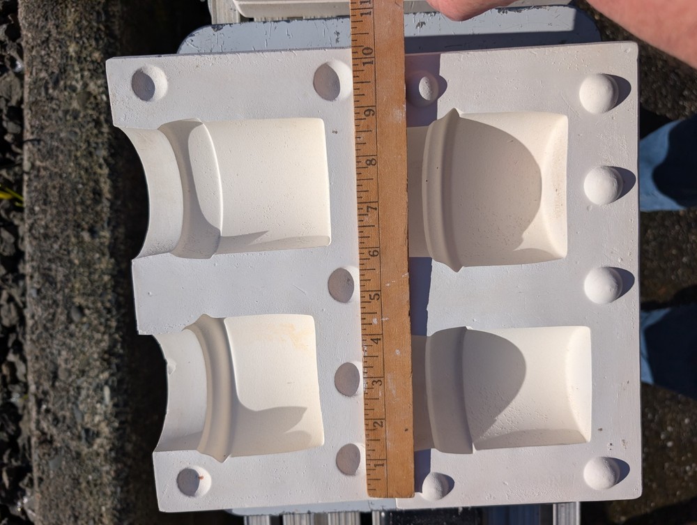 Arnels Planters Pots Vintage Slip Casting Ceramic Mold