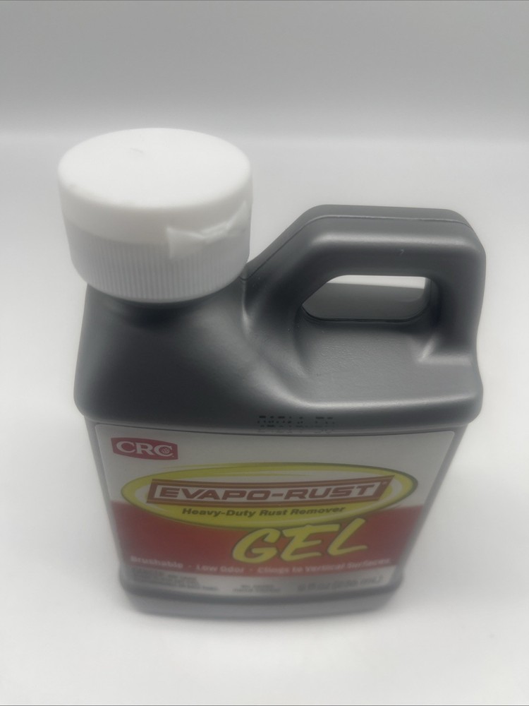 Crc Evapo-rust Gel Rust Remover, 8 Fl Oz, Rust Remover for Vertical Surfaces, El