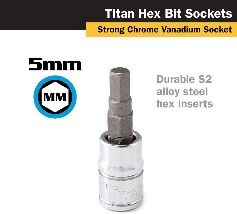 15605 1/4-Inch Drive X 5Mm Hex Bit Socket