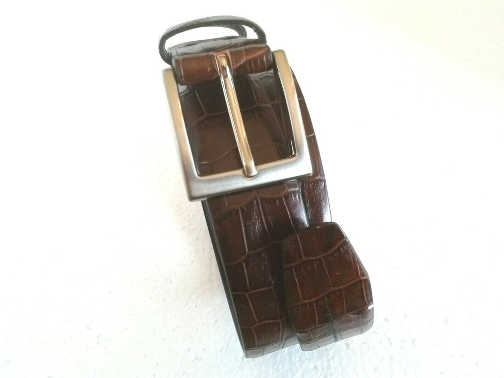 Made in Italy genuine leather belt