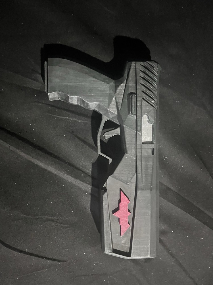 3D Printed Red Hood Pistols 3D Printed
