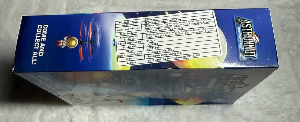 Astronaut-Themed Illuminated Flying Craft Toy - Cool Glowing Sensor-Controlled H