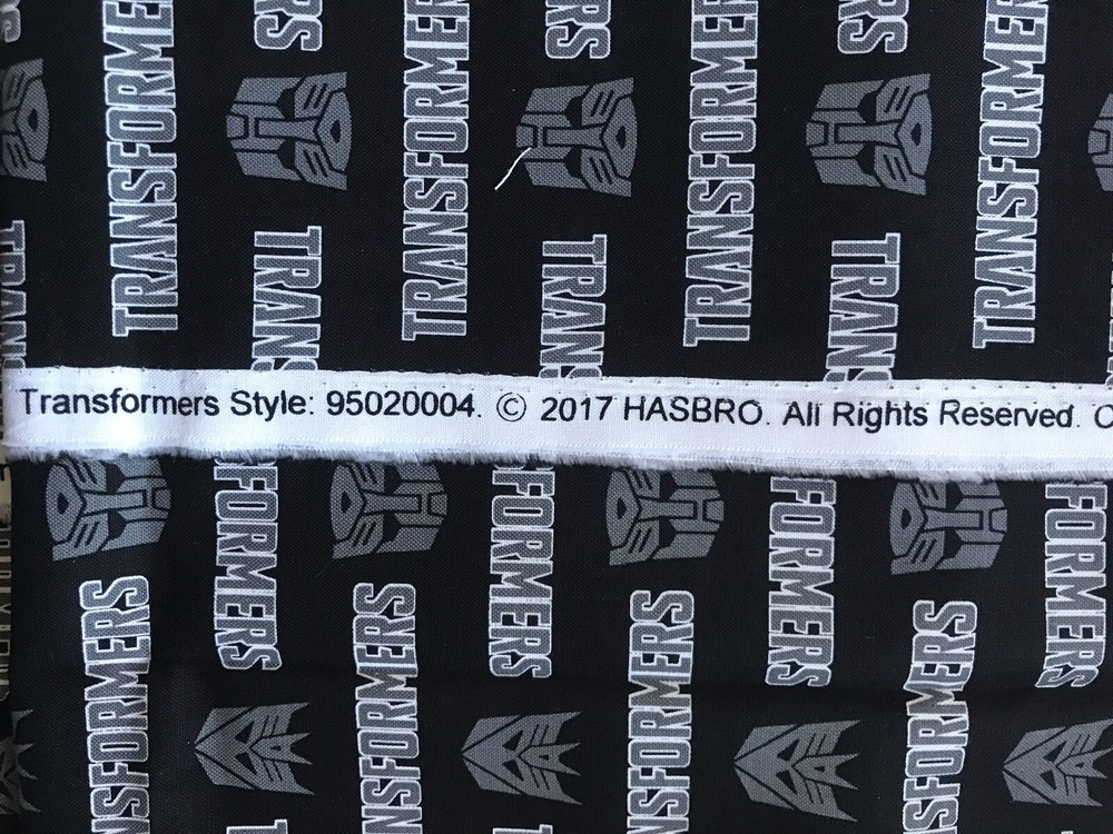 TRANSFORMERS AUTOBOTS DECEPTICON HANDMADE 3LAYERS COTTON/POLYESTER WASHABLE