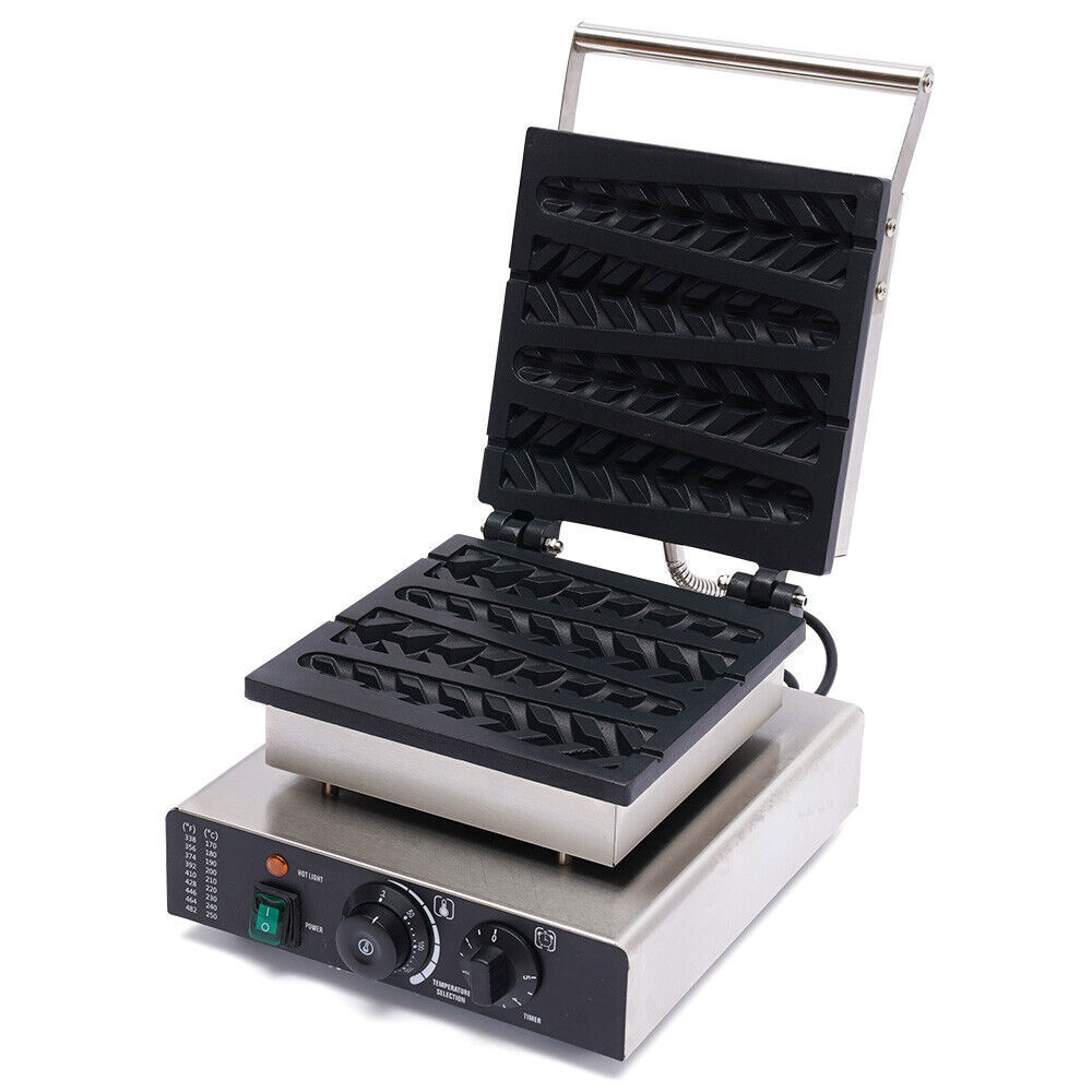Electronic Commercial Electric Lolly Waffle Stick Baker Machine Waffle Maker