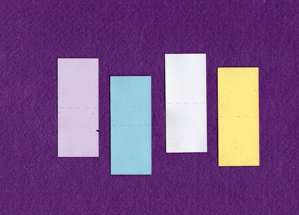 TICKET PERFORATED die cuts scrapbook cards