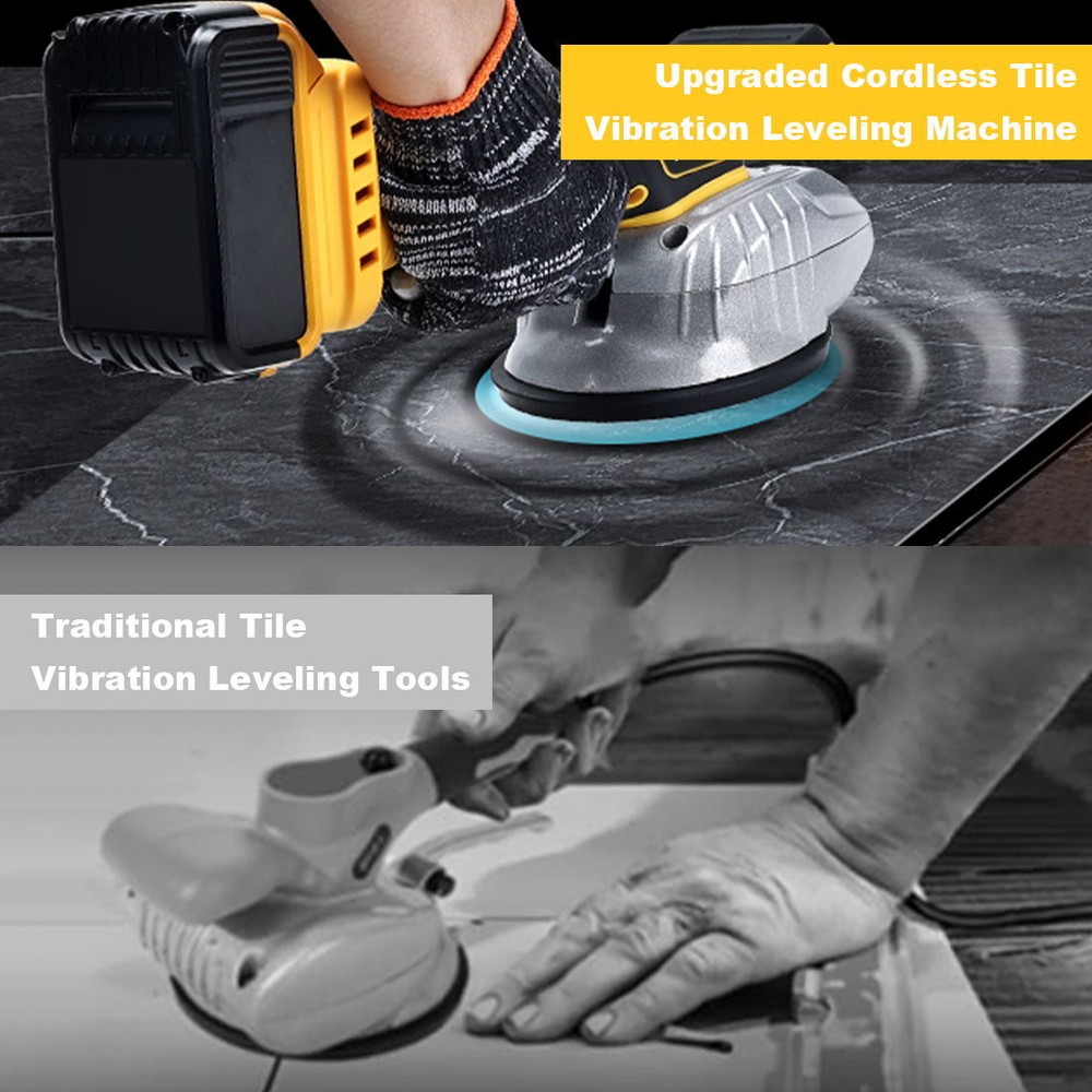 Tile Vibration Leveling Machine for Dewalt 18V 20V Battery Tiler Vibrator Tools