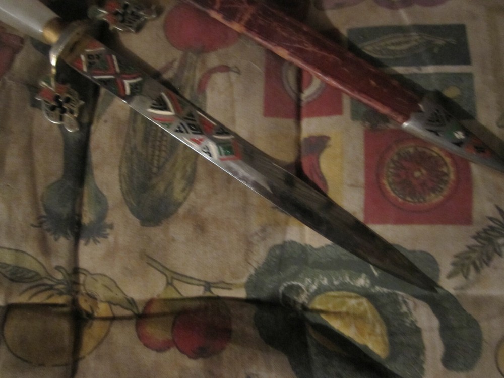 TOLEDO SPANISH MAIN TEMPLAR DAGGER LETTER OPENER