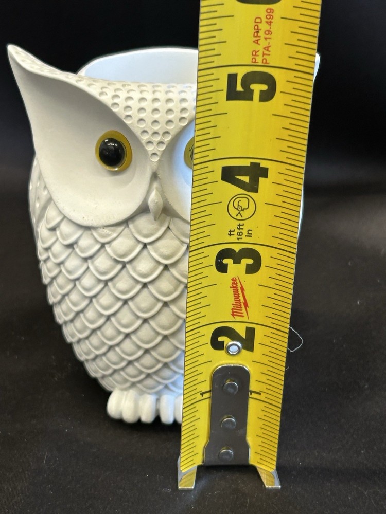 Owl Planter. Resin Beautiful