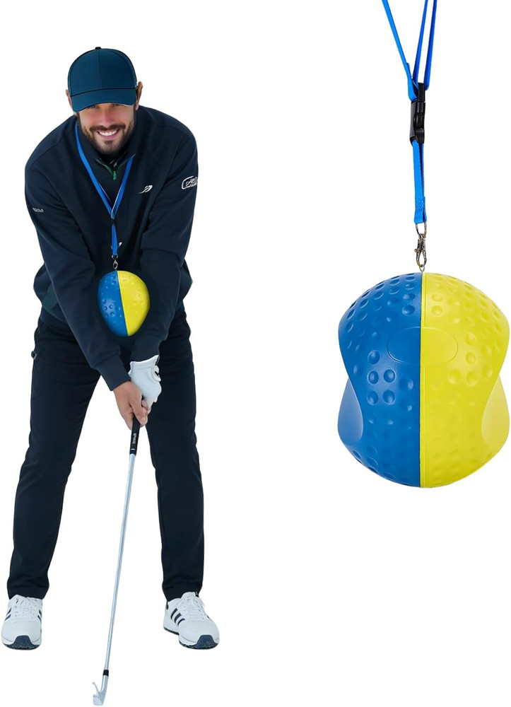 Golf Training Aid Ball, Golf Training Ball between Arms Optimize Impact Accuracy