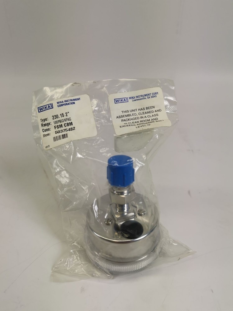 WIKA 230.15 2" Pressure Gauge