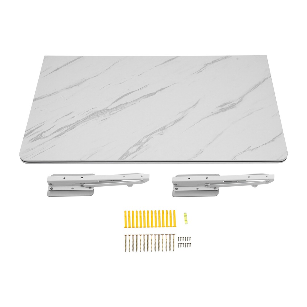 Folding Wall Desk Wall-mounted Foldable Table Wall Mounted Laptop Table Desk