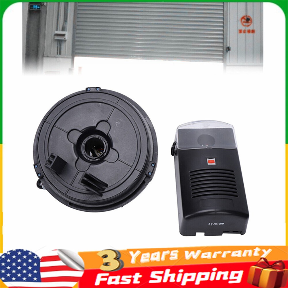 Garage Automatic Roll Up Roller Door Opener Motor with 2 Remotes Motor Rolling