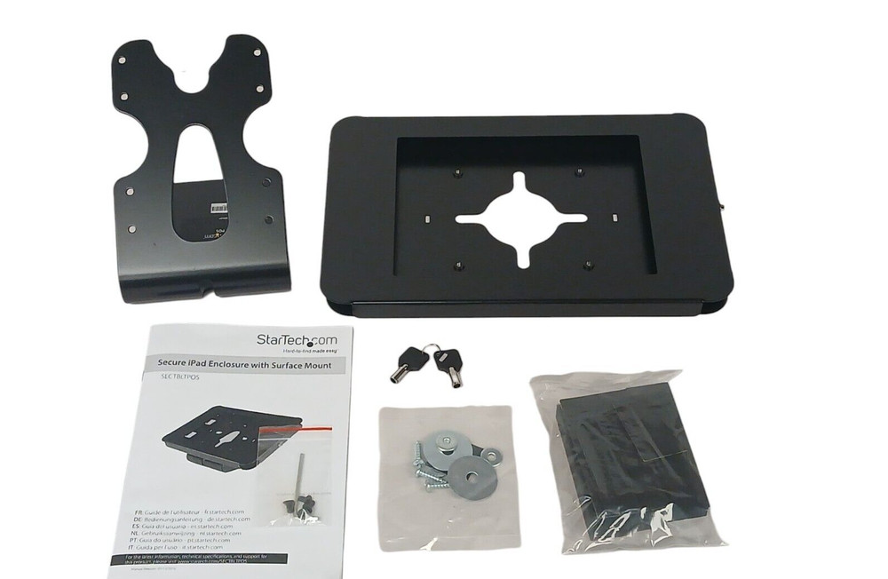 Startech SECTBLTPOS TAA Desk/Wall Mountable Lockable Secure Tablet ipad Stand
