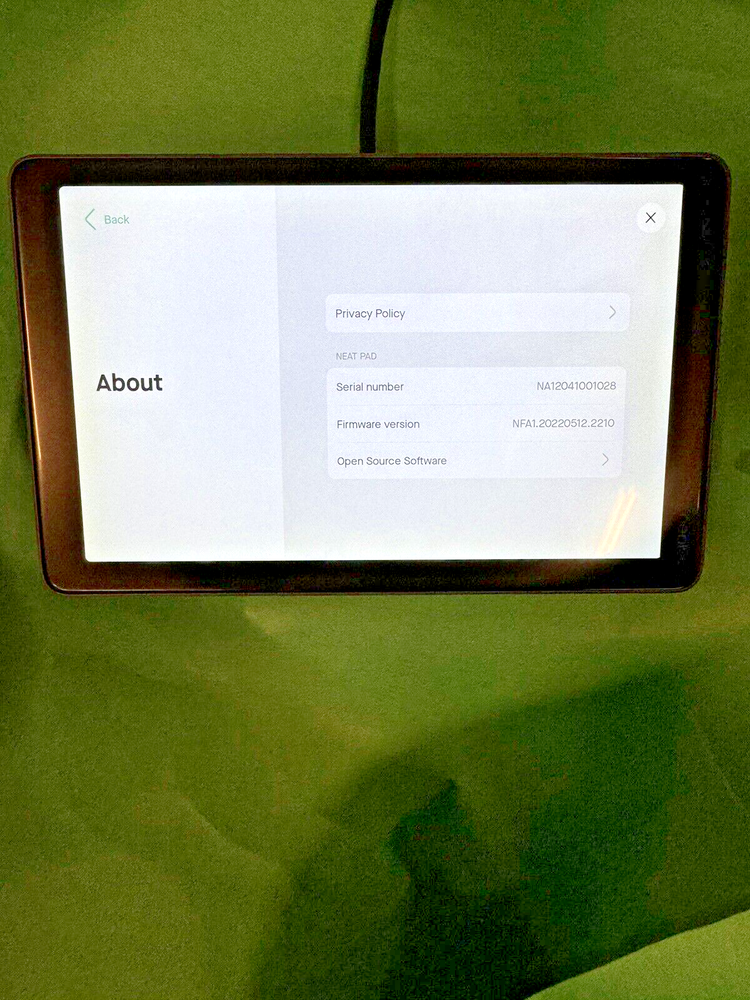 NEAT NEATPAD-SE CONTROLLER Neatpad A1