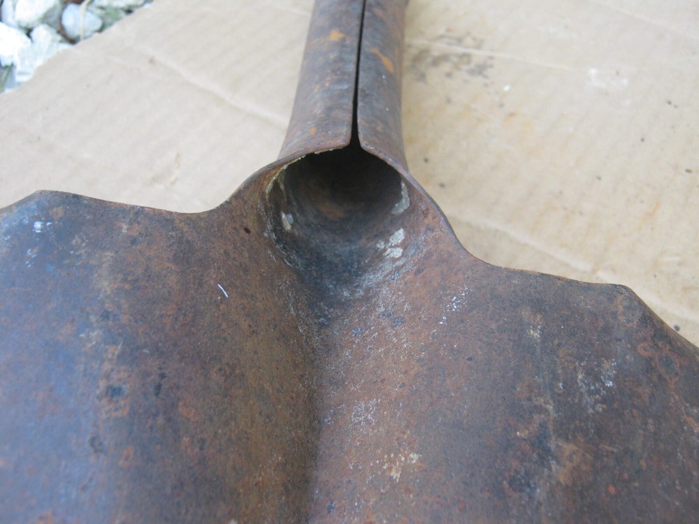 Metal Shovel no handle Rustic Original Vintage Primitive