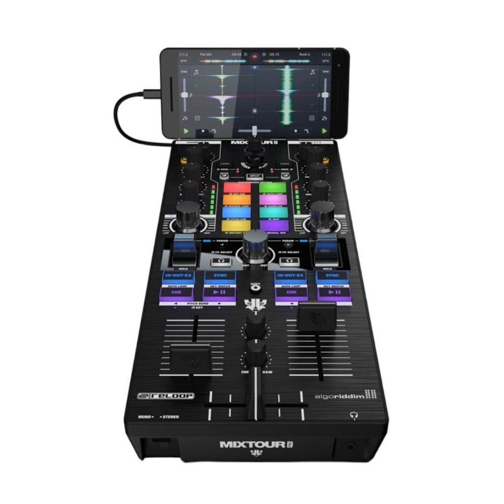 Reloop Mixtour Pro All-In-One Four-Deck DJ Controller with Audio Interface