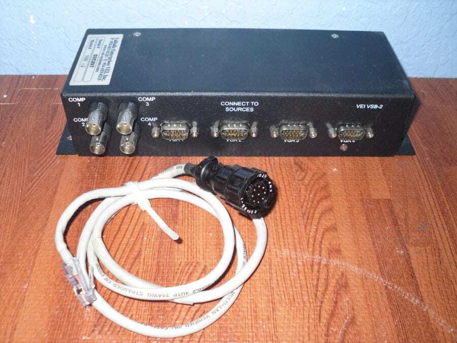 VEI Video Switch Box VSB-2 + Cable