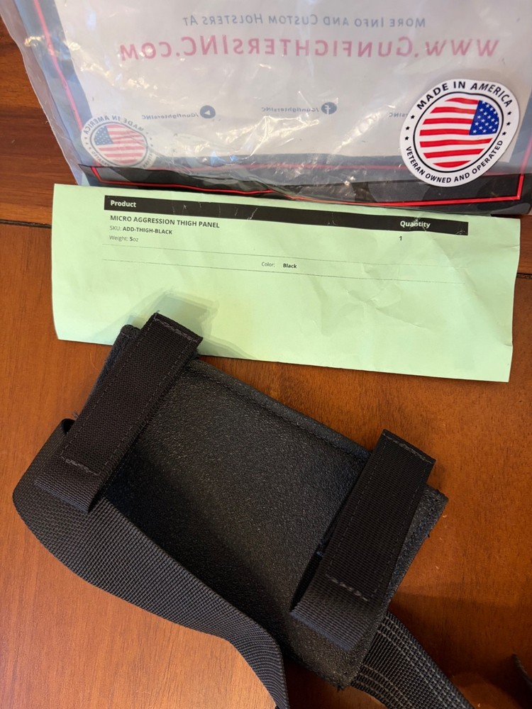 GunfightersINC Kenai Thigh Panel Drop Leg Platform