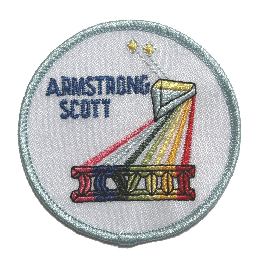 NASA Gemini 8 Crew Patch Replica and replica name tags
